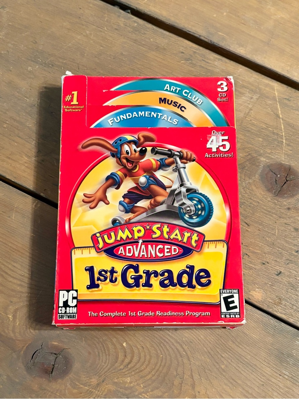 Jumpstart 1st Grade PC Game Vintage Kids